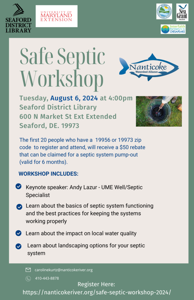 Safe Septic 2024 Nanticoke Watershed Alliance